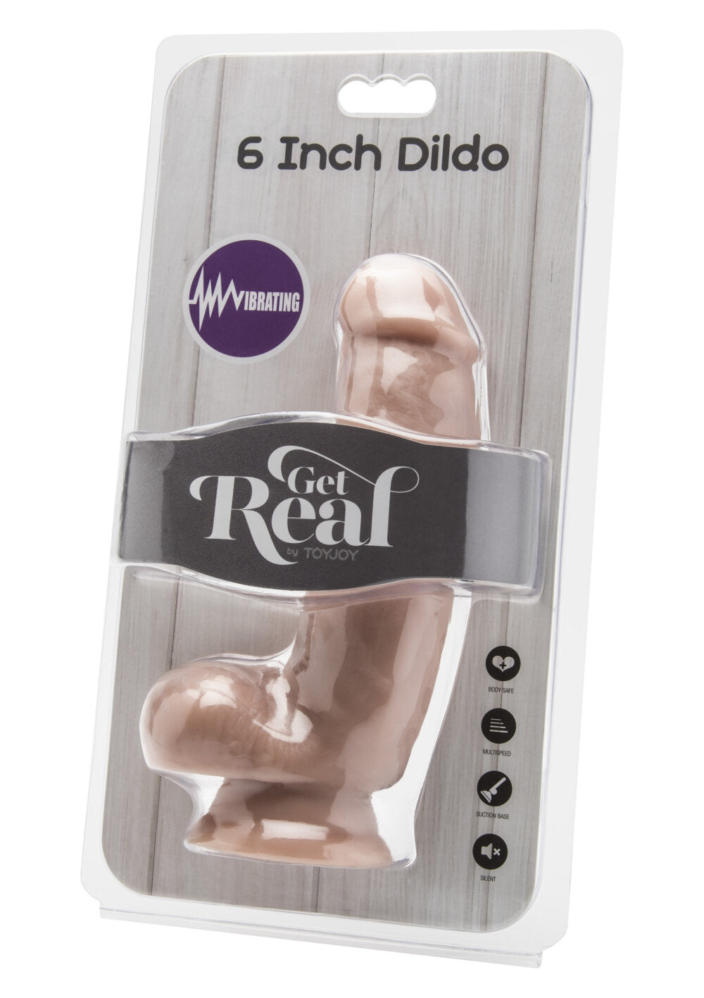ToyJoy Get Real Vibrating 15cm Dildo