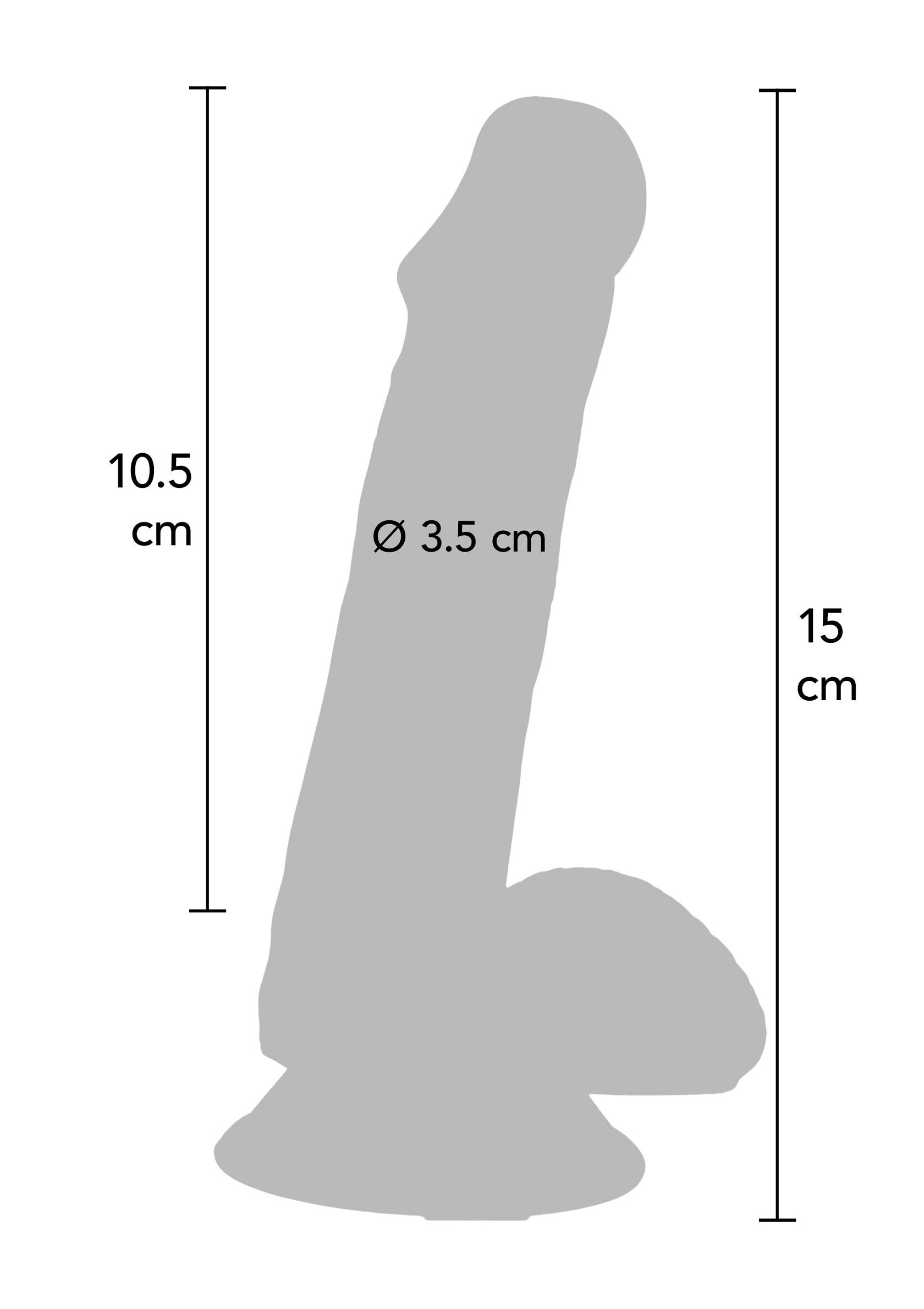 ToyJoy Get Real Happy Dicks 15cm Dildo