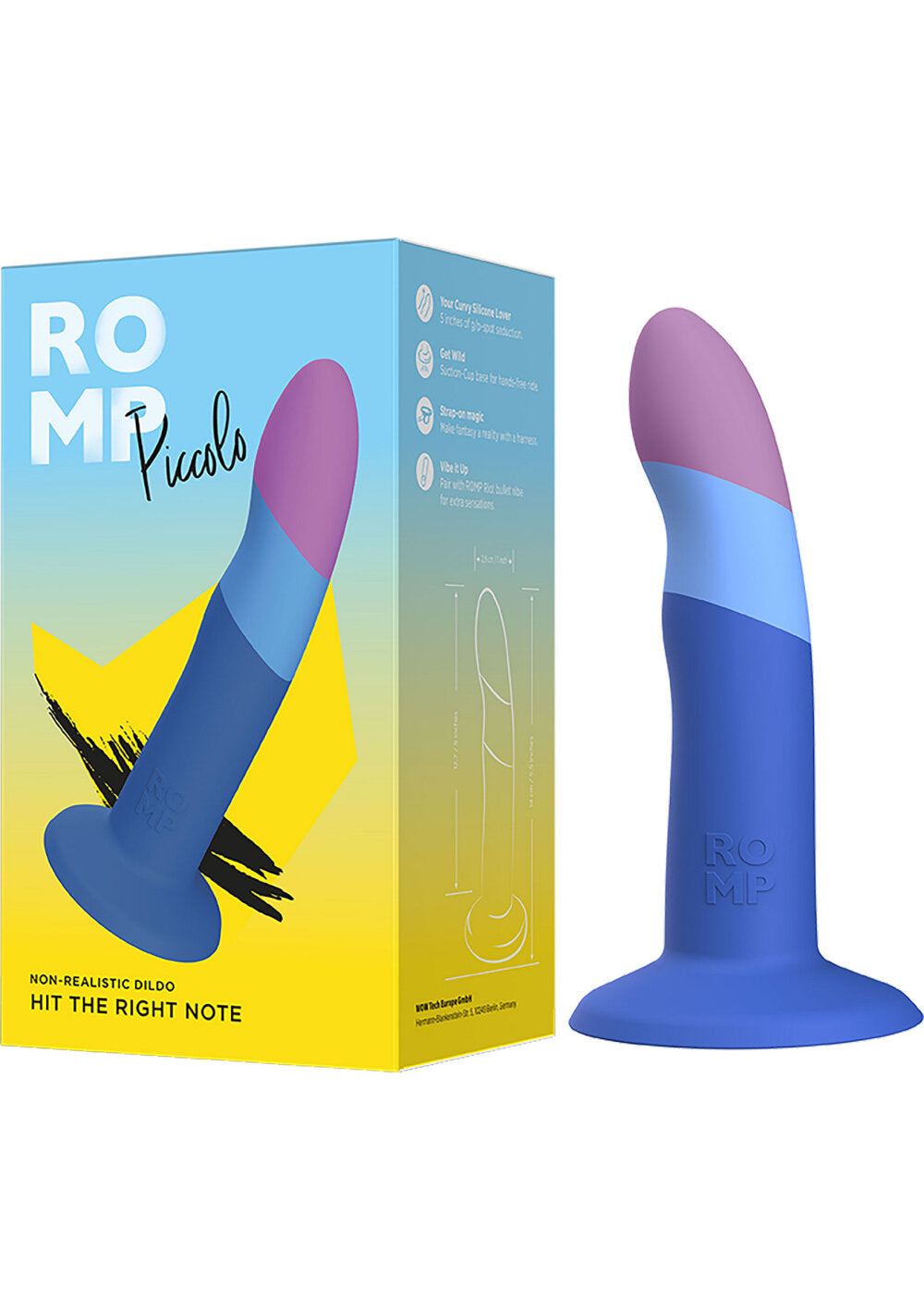 Trunk Piccolo silicone dildo
