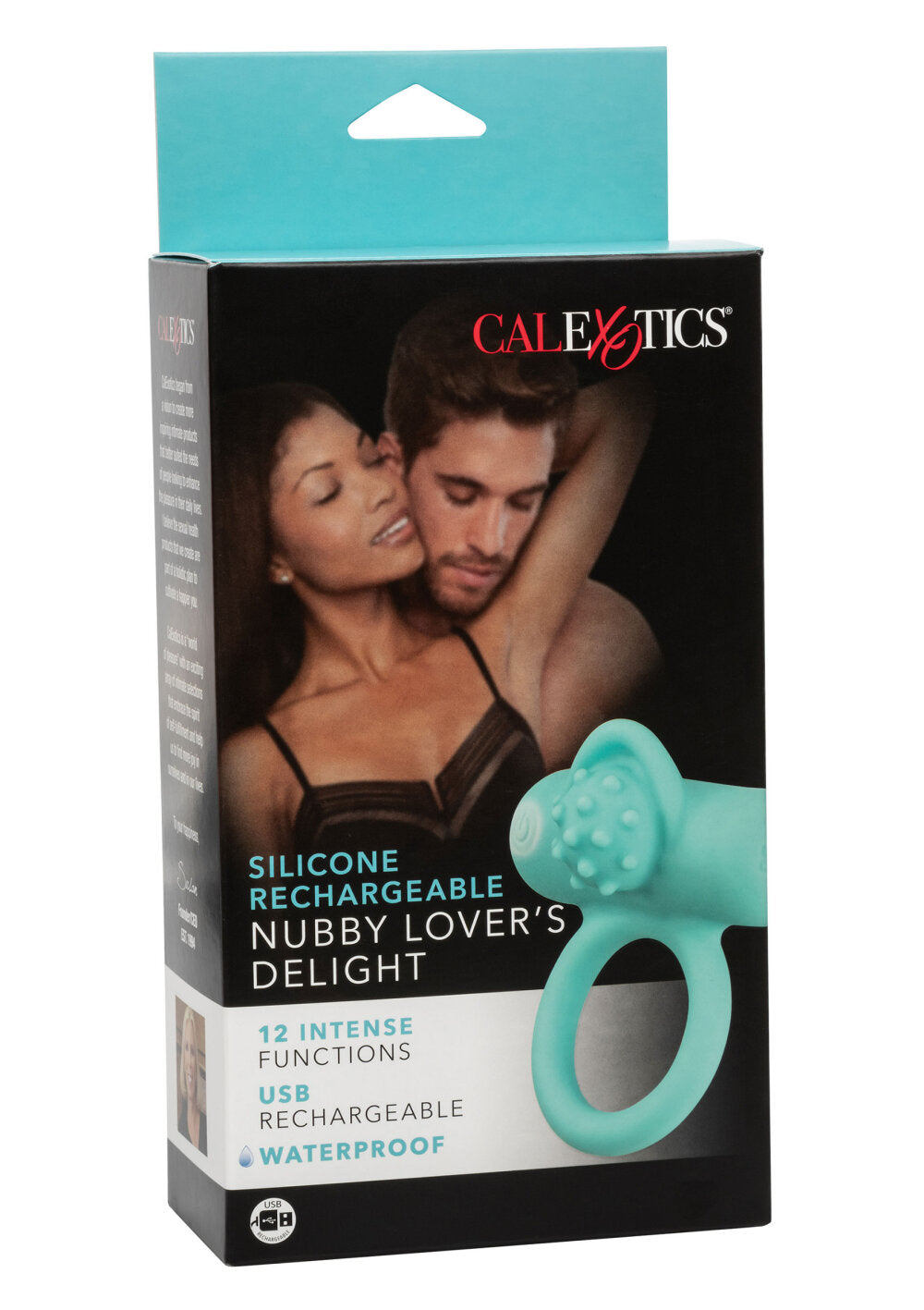CalExotics Silicone Rechargeable Nubby Lover's Delight
