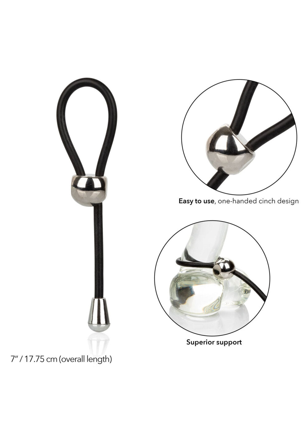 CalExotics EZ Cinch Silicone Lasso