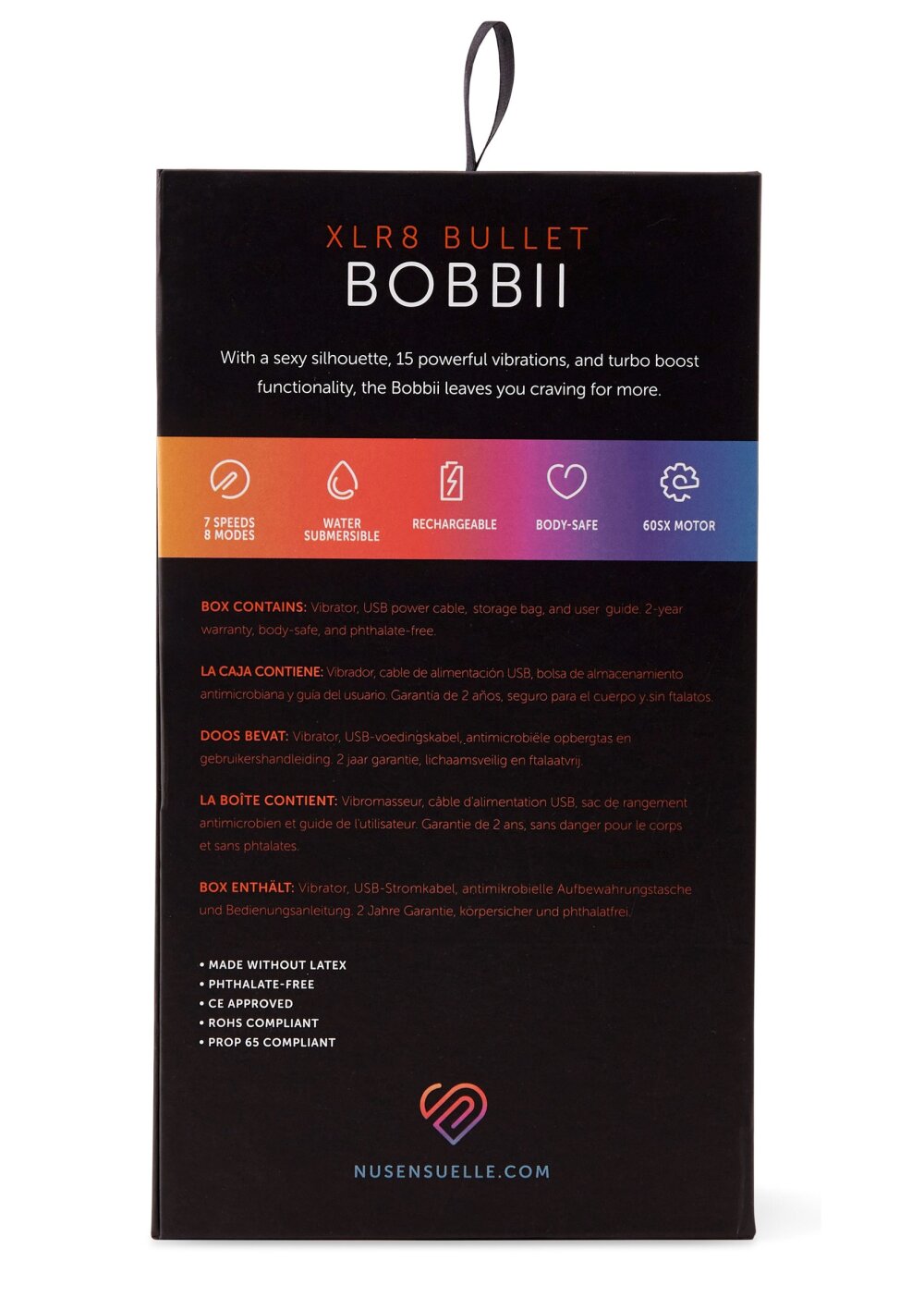 Now Sensuelle Bobbii XLR8 Bullet
