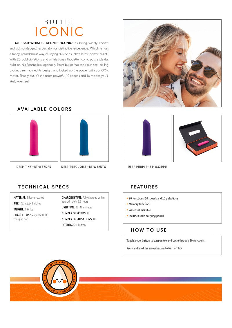Now Sensuelle Iconic Bullet