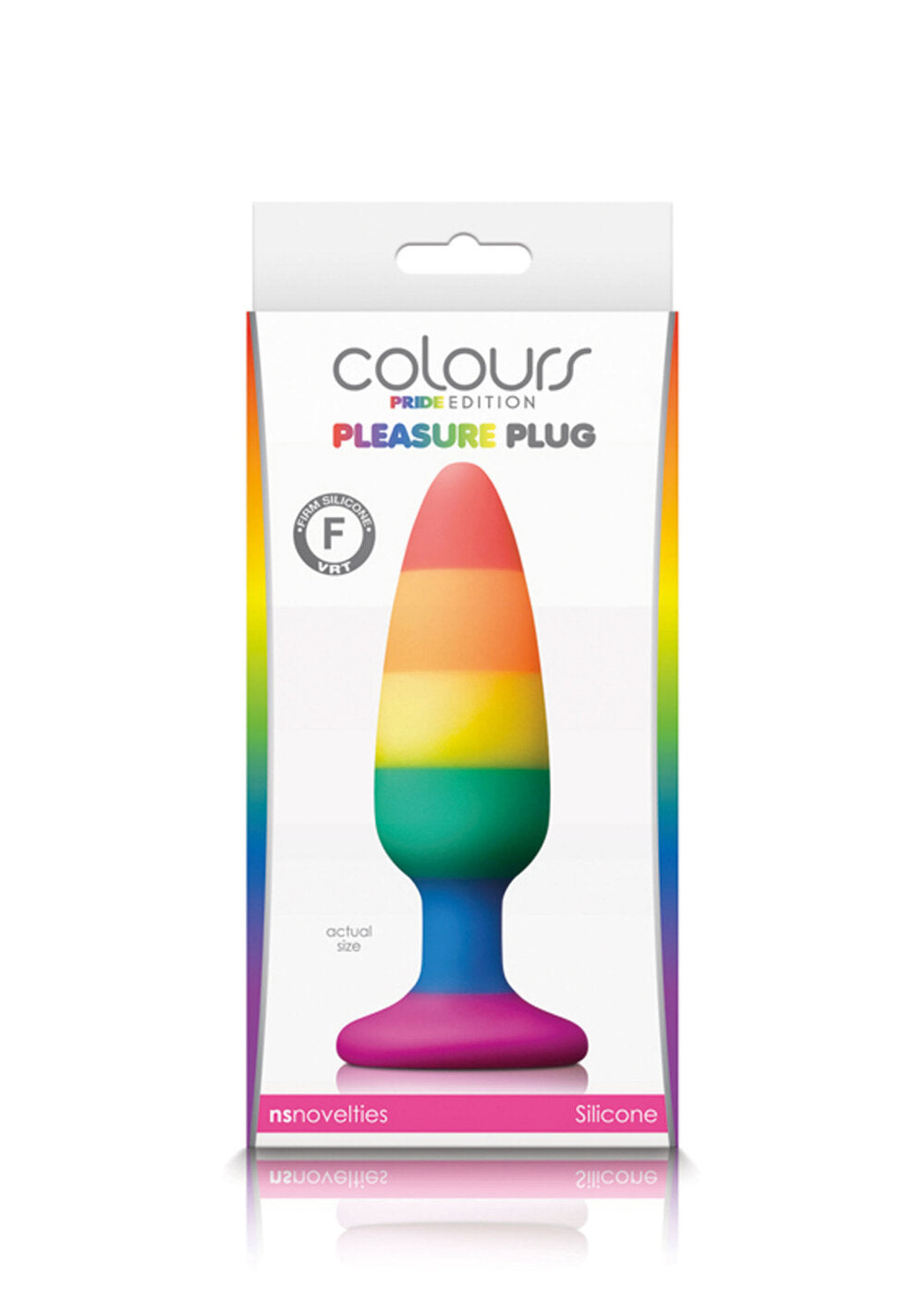 NS Novelties Colors Pride Edition Pleasure Plug Medium
