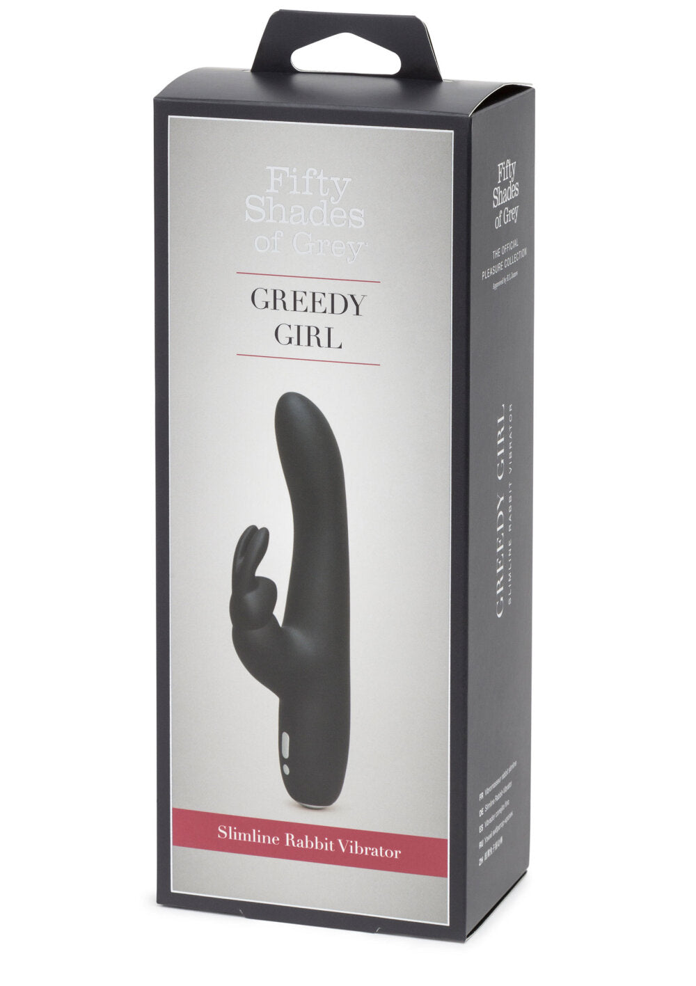 Fifty Shades of Gray Greedy Girl Rechargeable Slimline Rabbit Vibrator