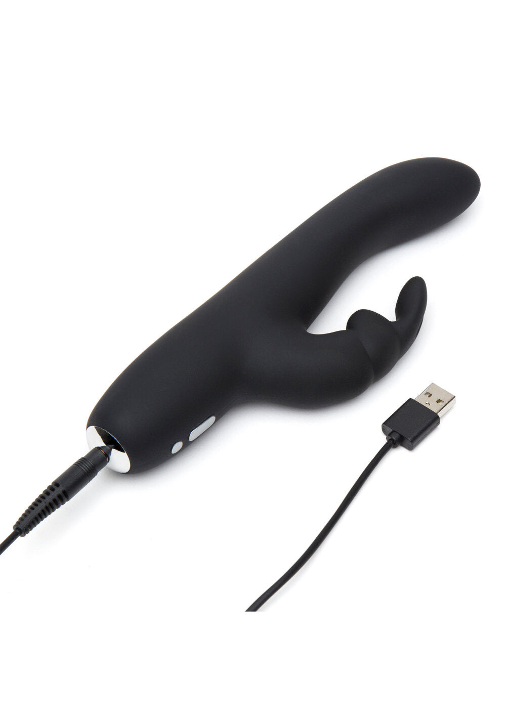 Fifty Shades of Gray Greedy Girl Rechargeable Slimline Rabbit Vibrator