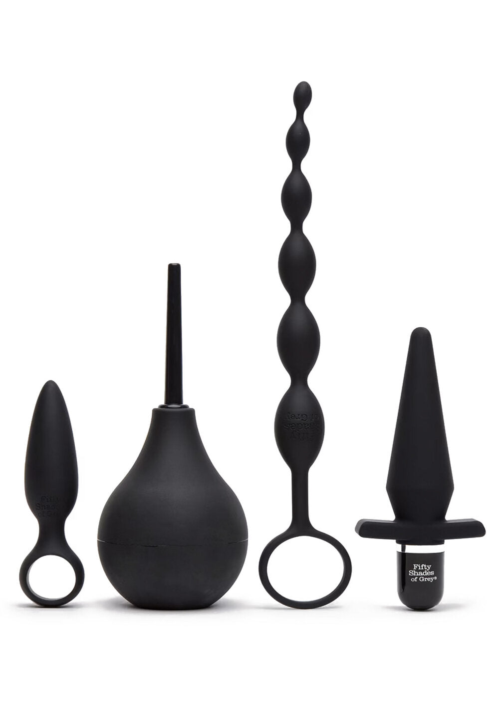 Fifty Shades of Gray Pleasure Overload Starter Anal Kit (4 piece kit)