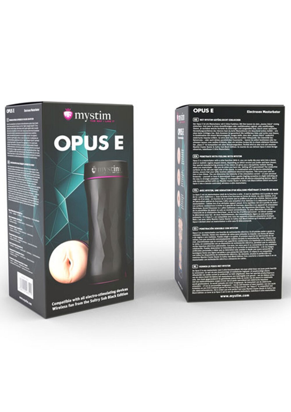 MyStim Opus E Masturbator Vagina