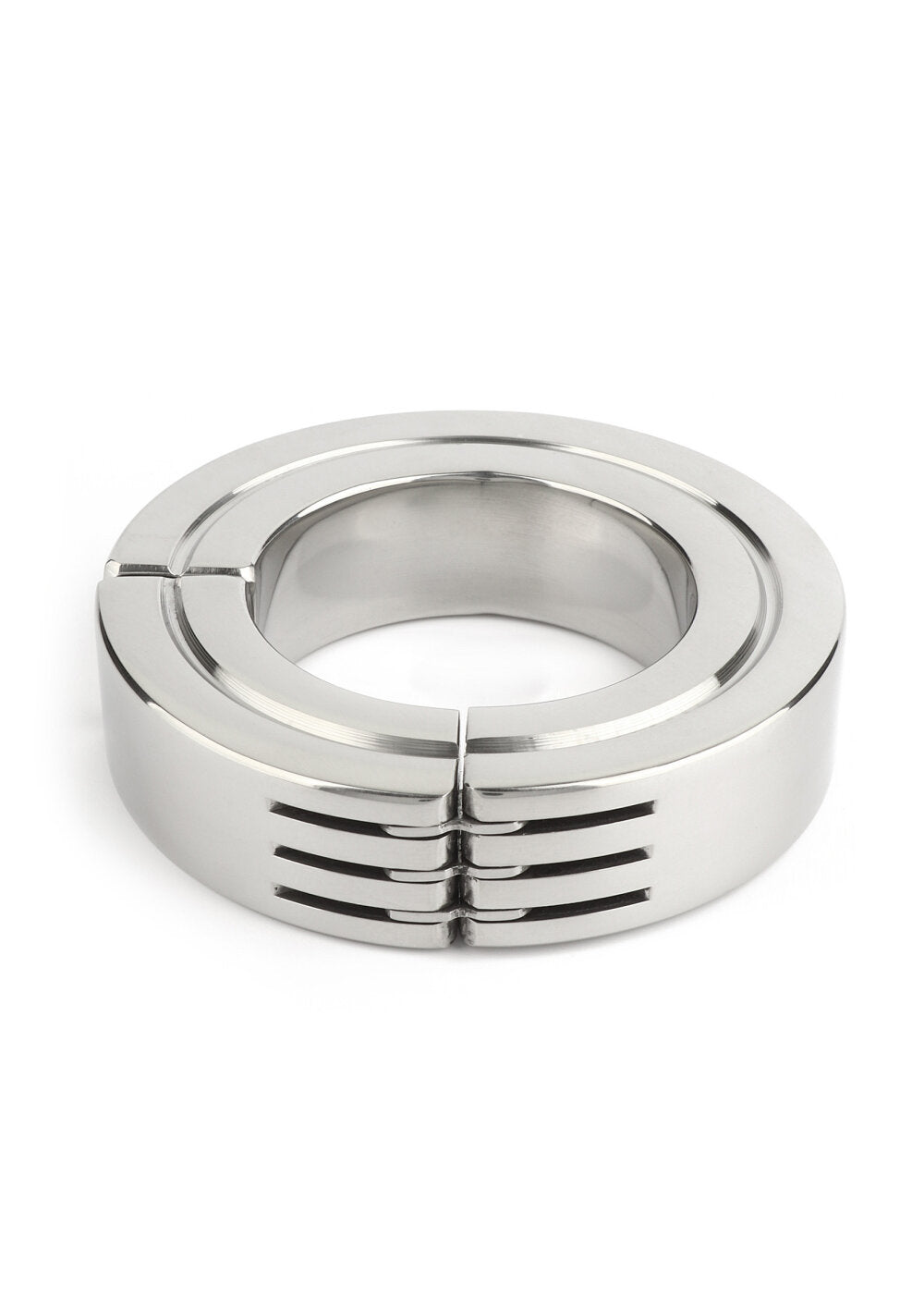 Mr. Steel Hinged Magnetic Cock Ring 40mm