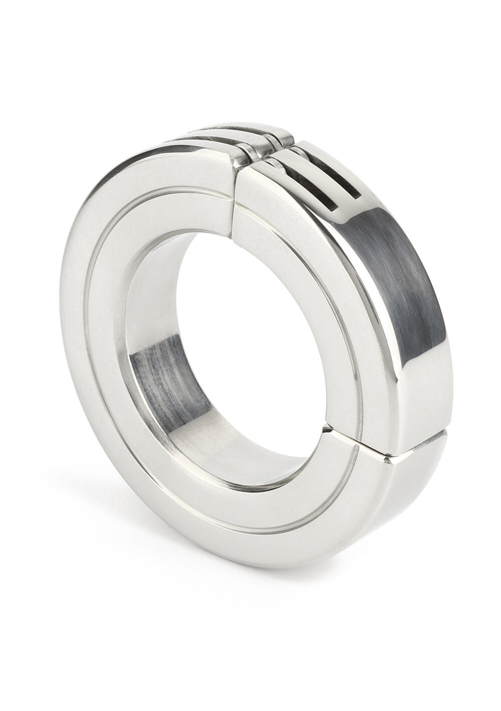 Mr. Steel Hinged Magnetic Cock Ring 45mm