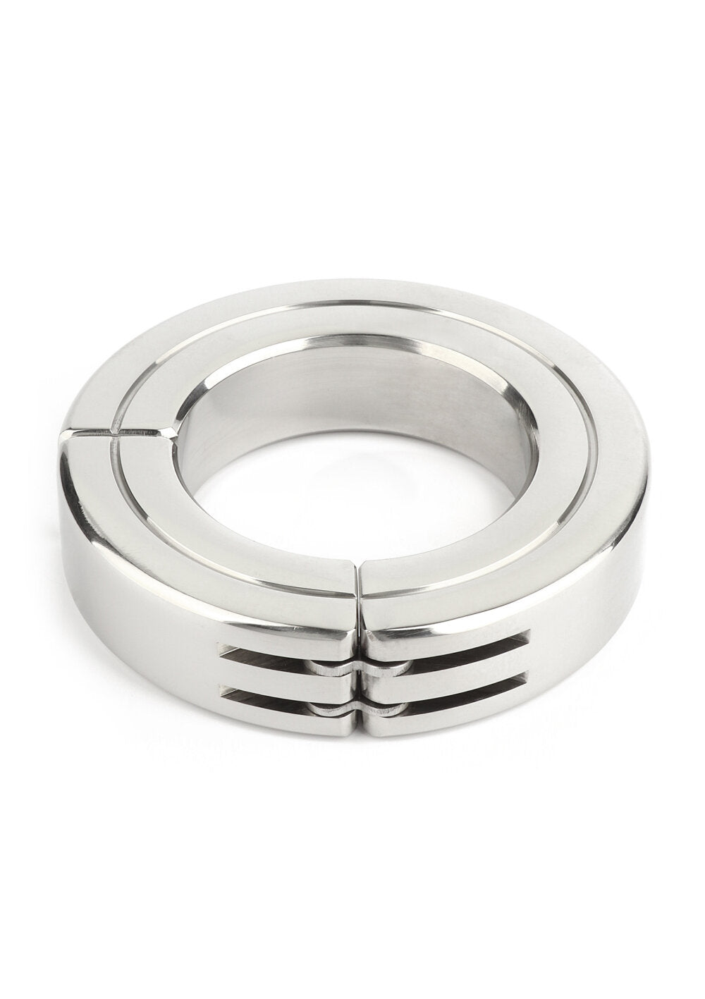 Mr. Steel Hinged Magnetic Cock Ring 45mm