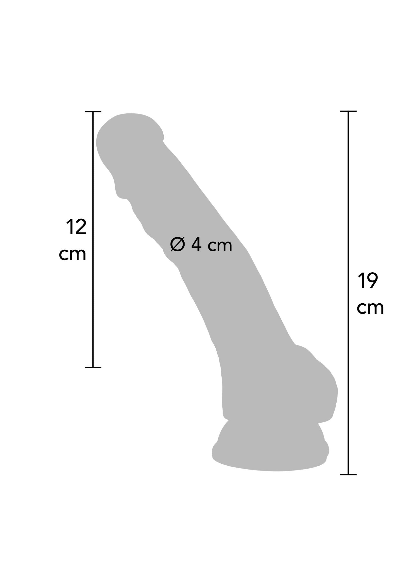 ToyJoy Get Real Happy Dicks 19cm Dildo