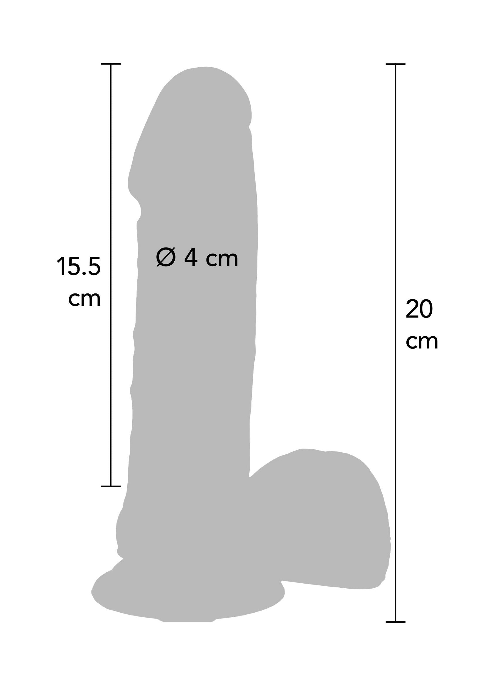 ToyJoy Get Real Silicone 20 cm Dildo