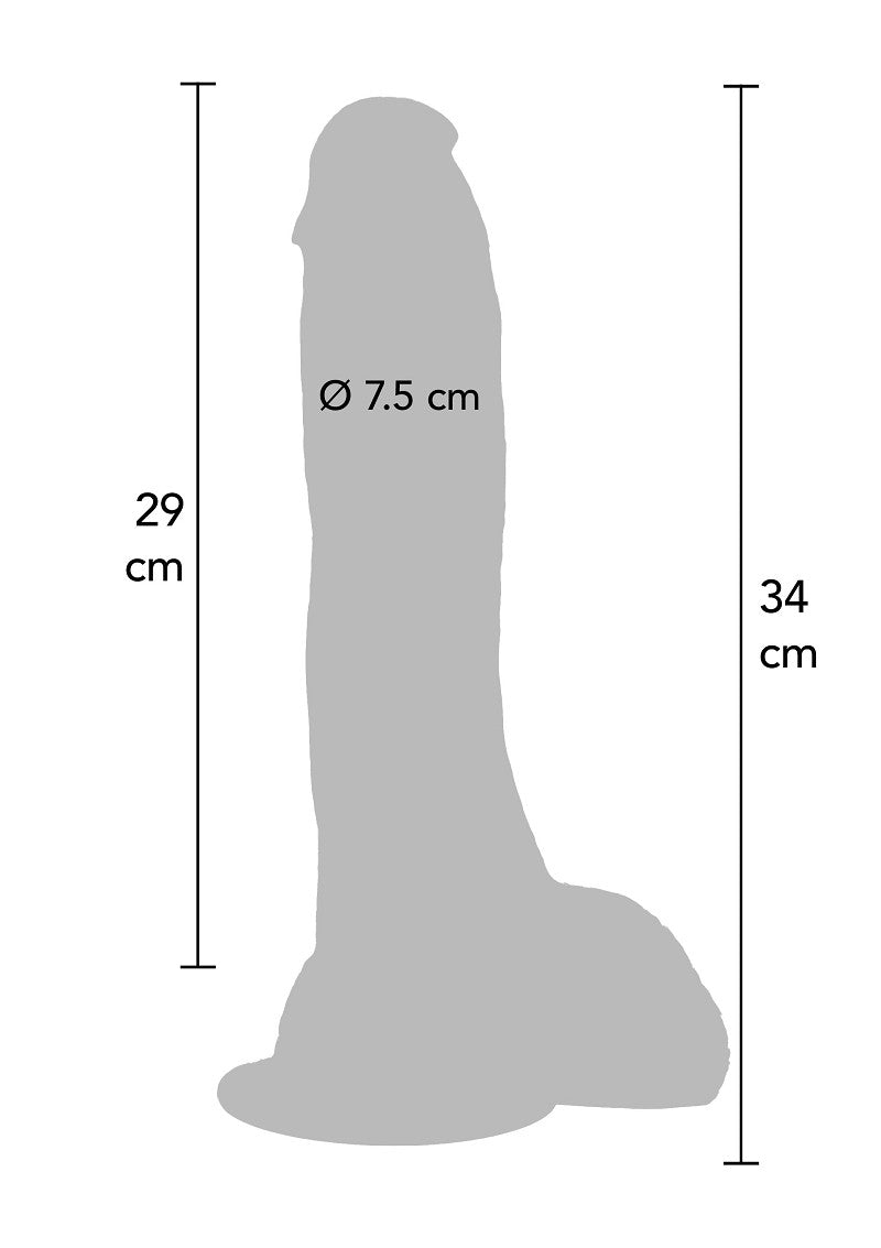 ToyJoy Get Real Extreme 34cm XXXL Dildo