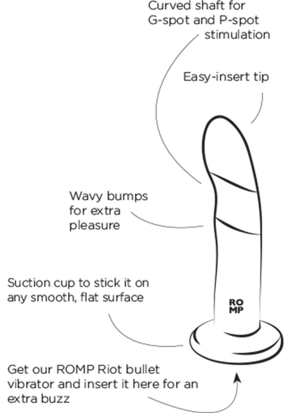 Trunk Piccolo silicone dildo