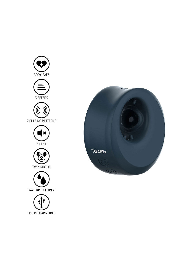 ToyJoy Urban ZEPHYR - Pulsating Stroker &amp; C-Ring