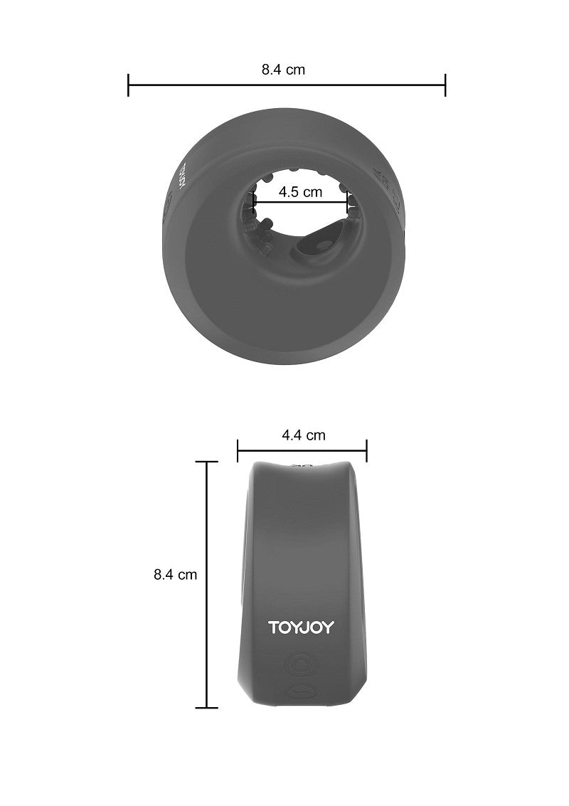 ToyJoy Urban ZEPHYR - Pulsating Stroker &amp; C-Ring
