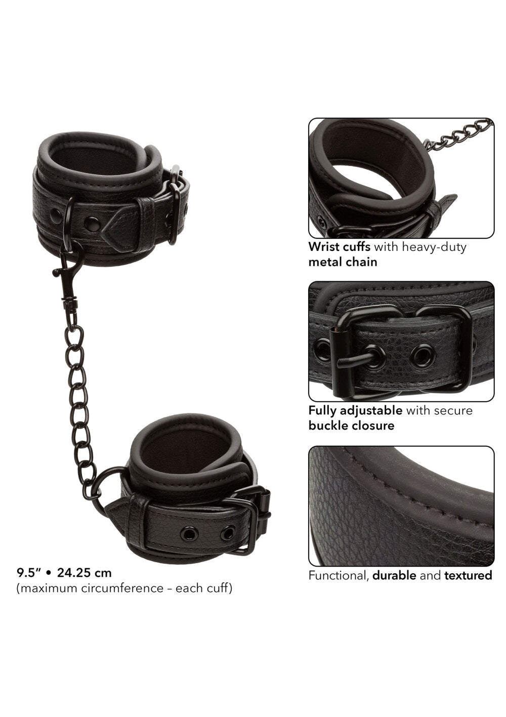 CalExotics Nocturnal Collection Wrist Cuffs