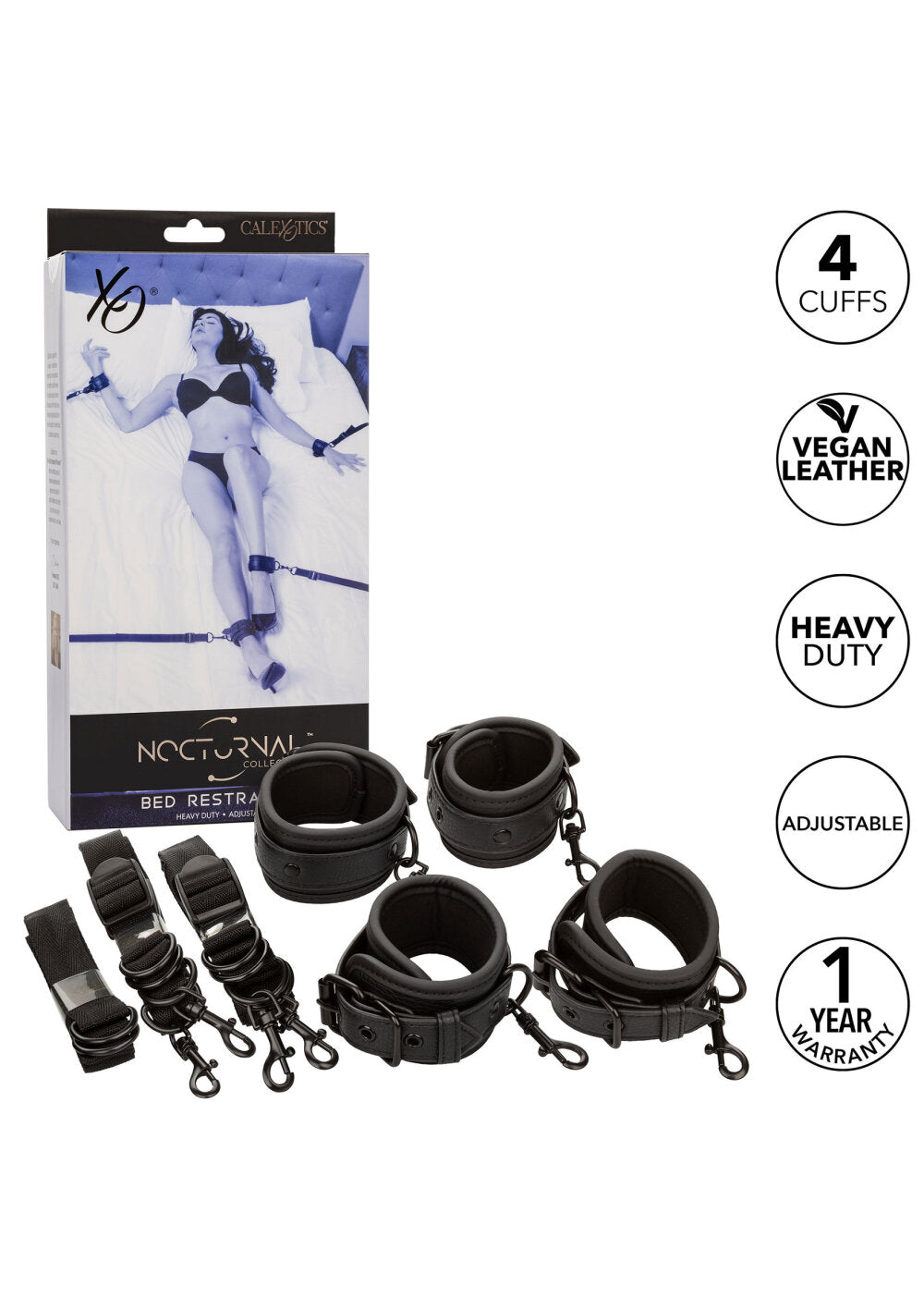 CalExotics Nocturnal Collection Bed Restraints