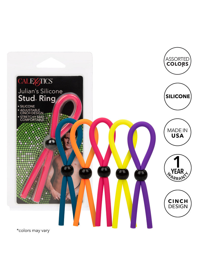 CalExotics Julian's Silicone Stud Ring