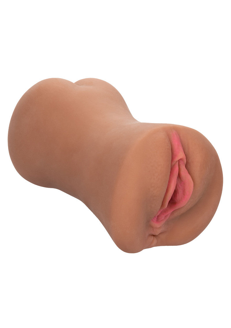 CalExotics Stroke It Dual Entry Pussy &amp; Ass