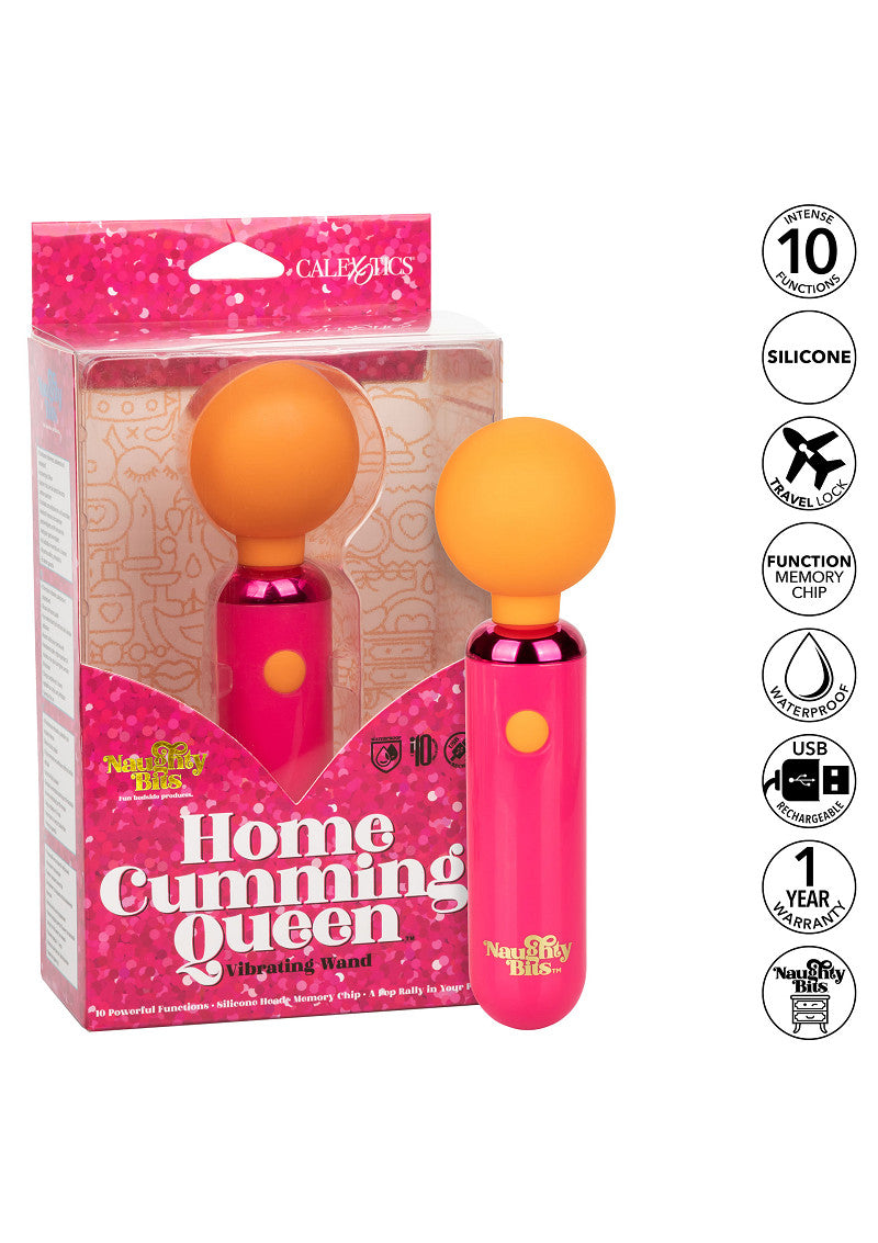 CalExotics Naughty Bits Home Cumming Queen Vibrating Wand