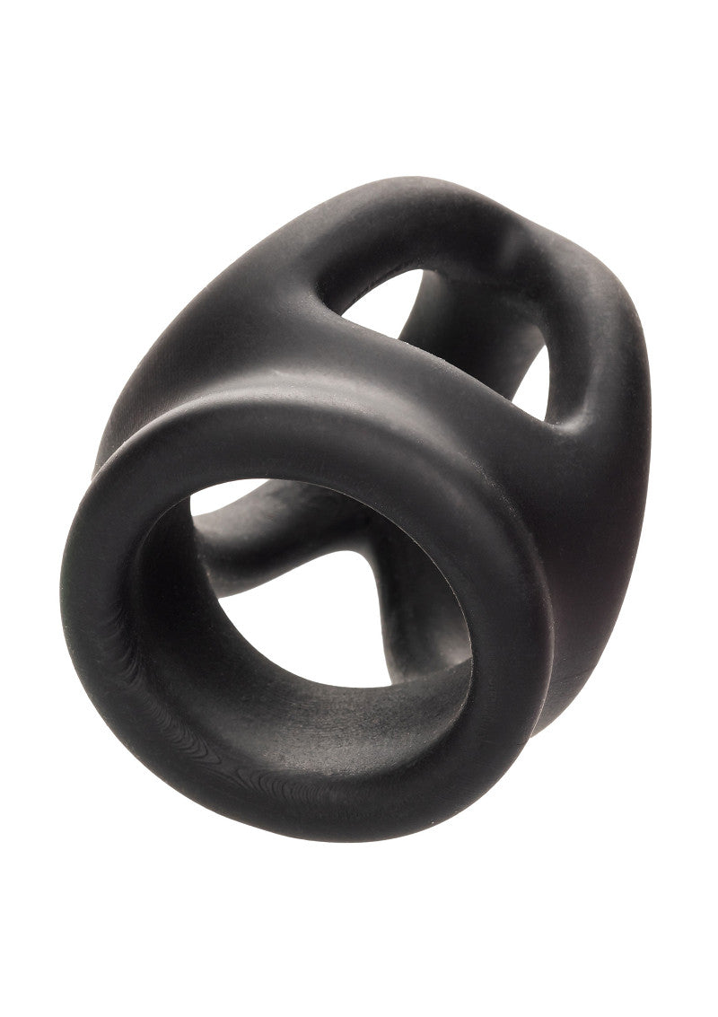 CalExotics Alpha Liquid Silicone Dual Cage &amp; Ring