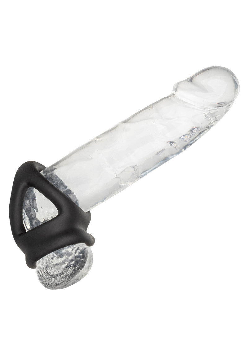 CalExotics Alpha Liquid Silicone Dual Cage &amp; Ring