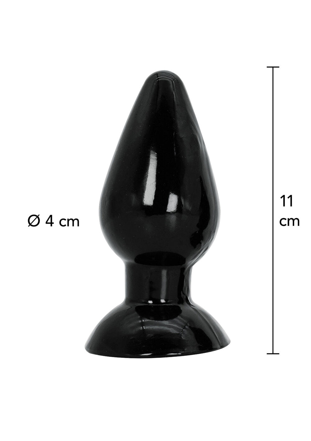 Hidden Desire Extreme Butt Plug Medium 11cm