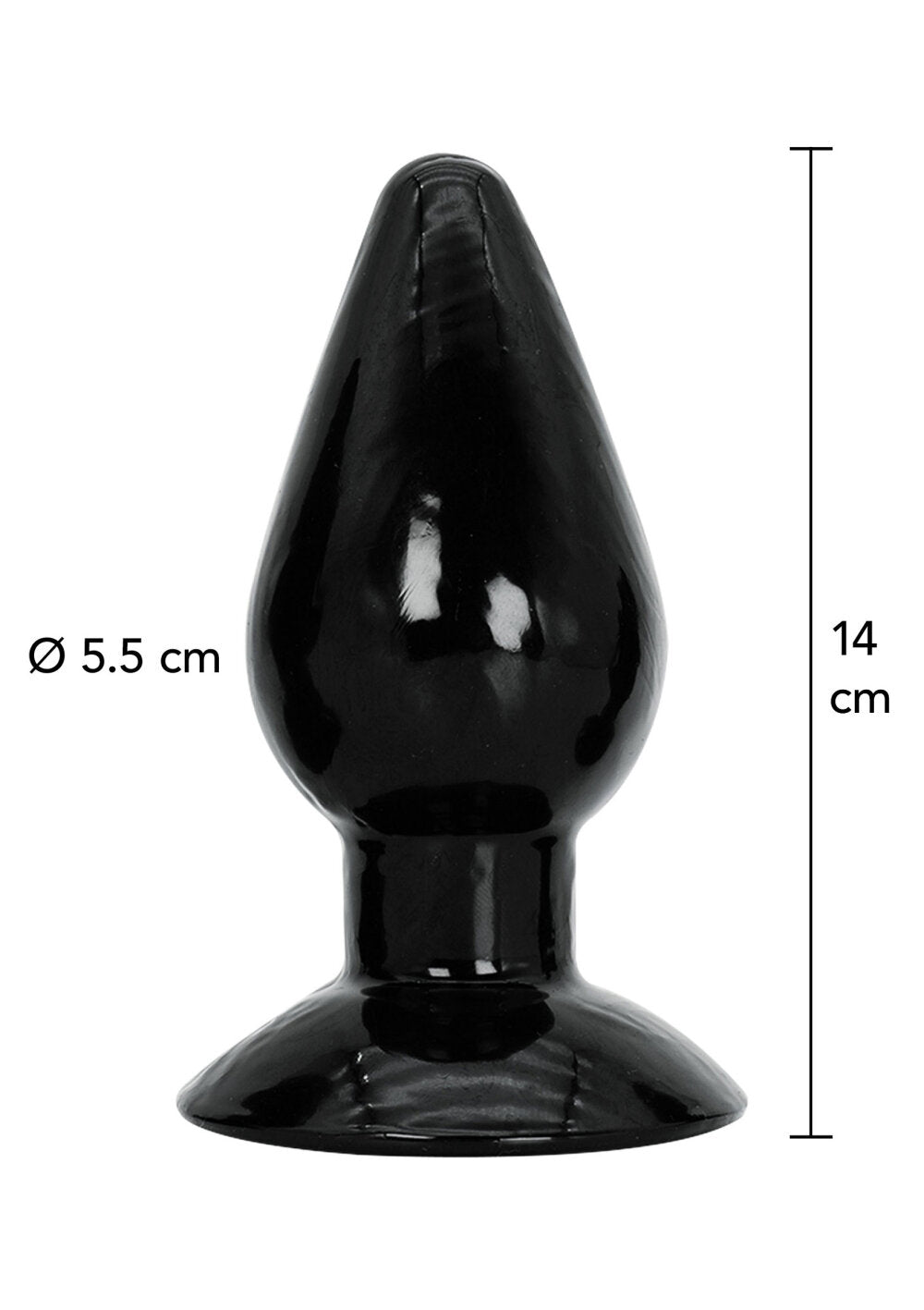 Hidden Desire Extreme Butt Plug Large 14cm