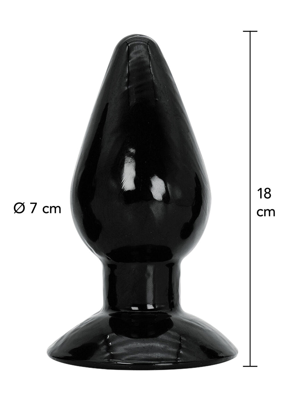 Hidden Desire Extreme Butt Plug XL 18cm