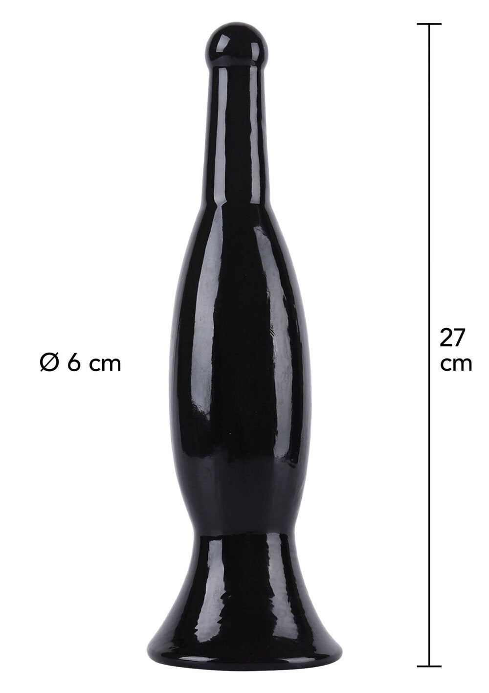 Hidden Desire Extreme Butt Plug Slider 27cm