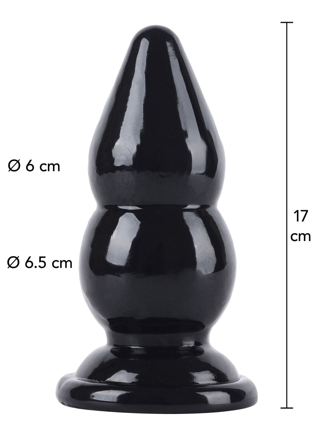 Hidden Desire Extreme Butt Plug Balls Large 17cm
