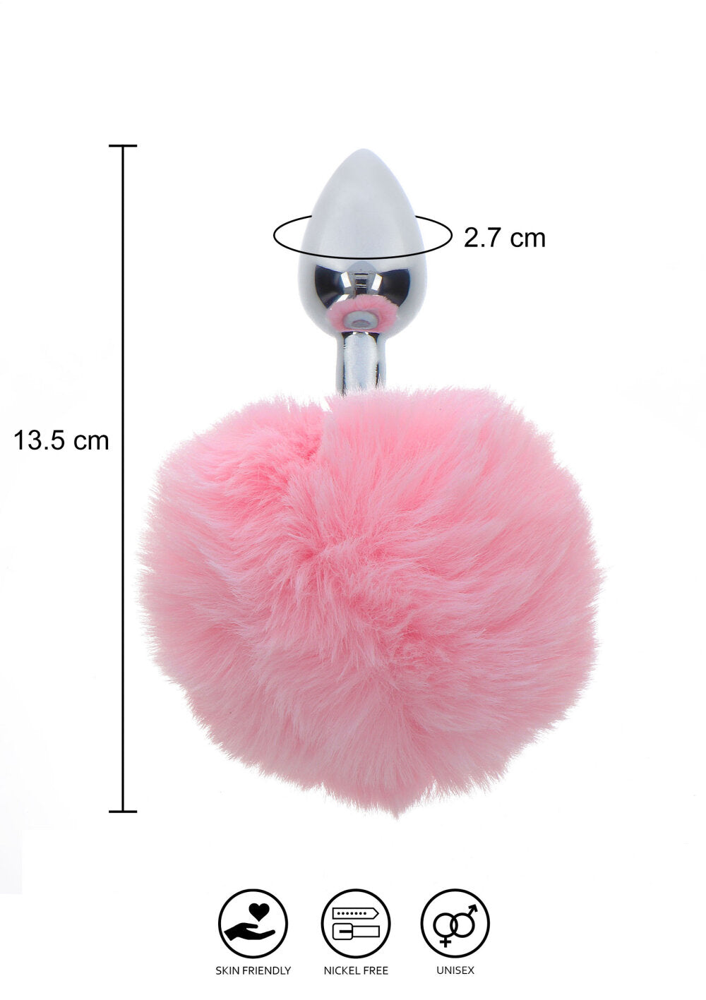 Taboom Bondage Essentials Bunnytail Butt Plug