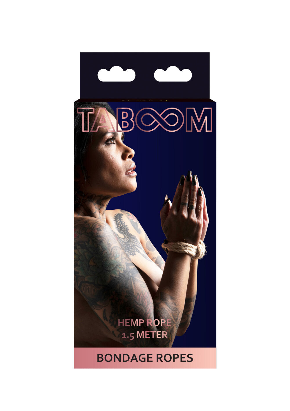 Taboom Bondage Rope Hemp 1.5 meters 7 mm