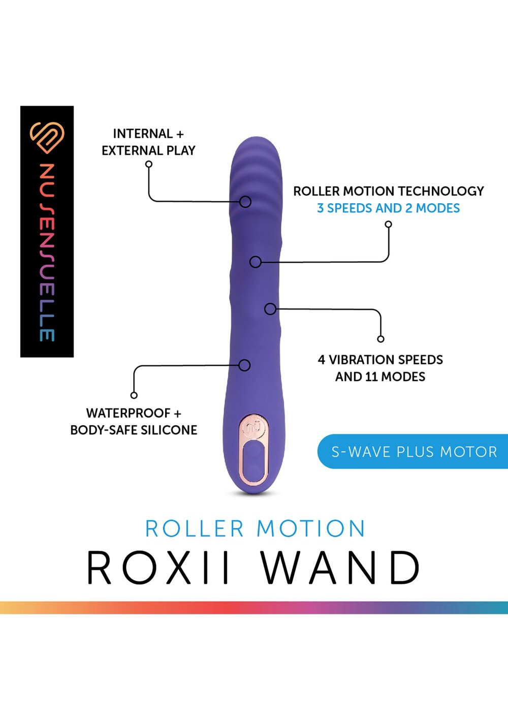 Now Sensuelle Roxii Roller Motion Wand