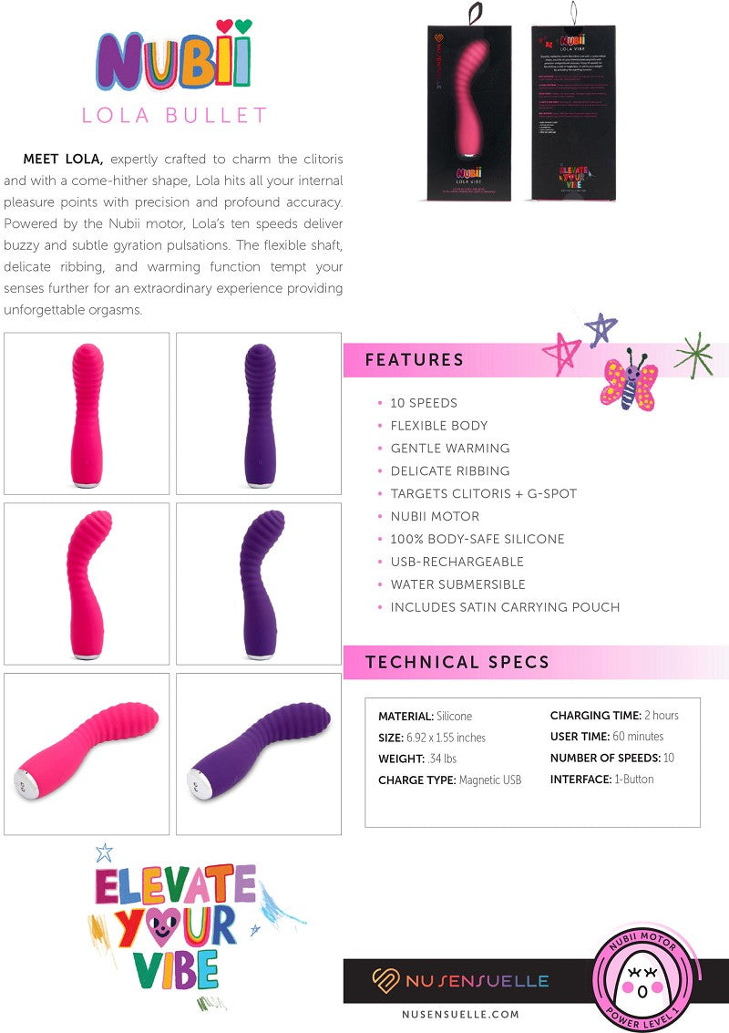 Now Sensuelle Lola Flexible Warming Vibe