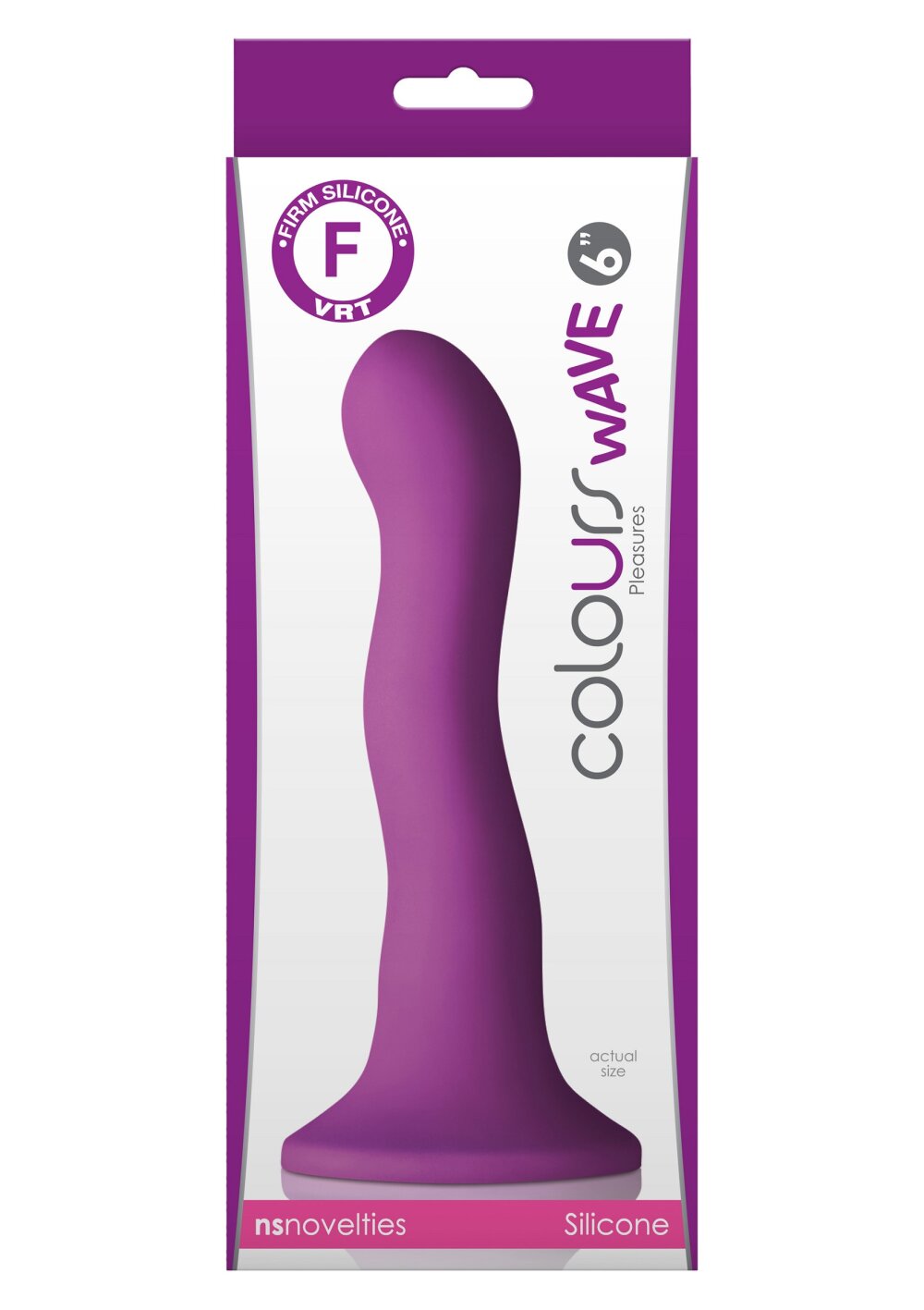 NS Novelties Colors Wave 6' Dildo