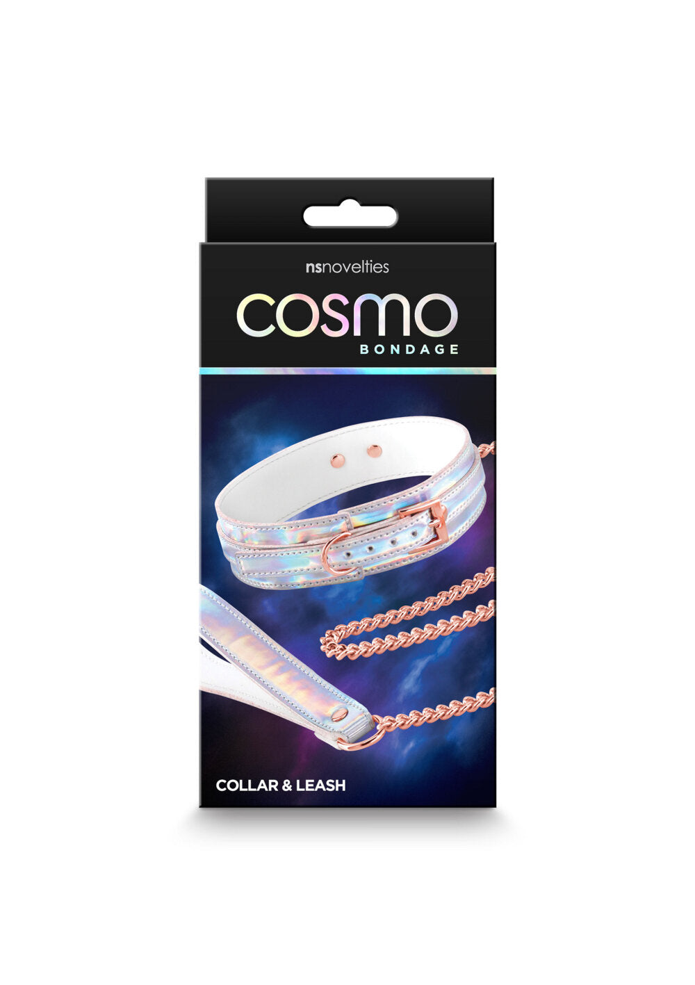 NS Novelties Cosmo Bondage Collar &amp; Leash