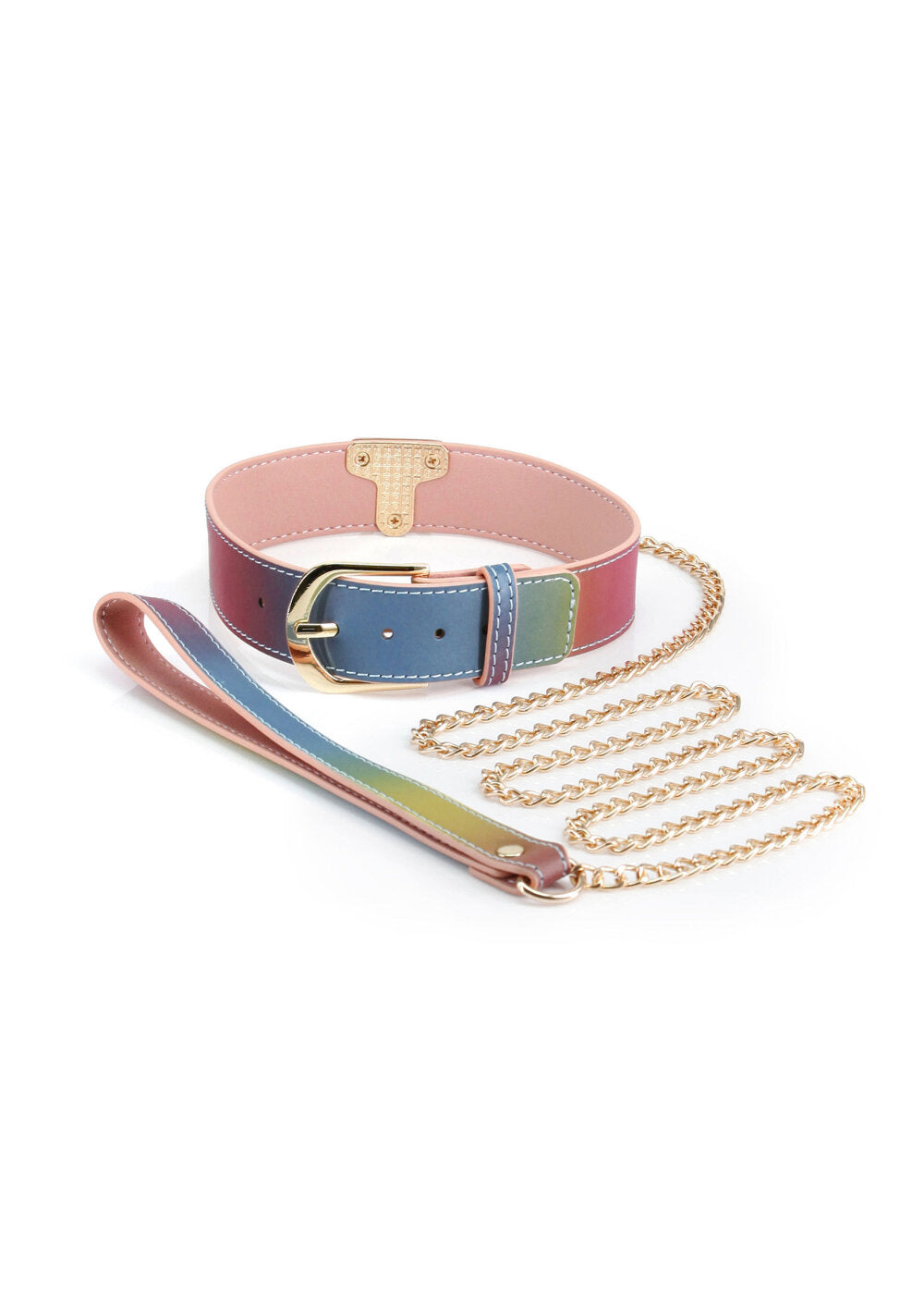NS Novelties Spectra Bondage Collar &amp; Leash