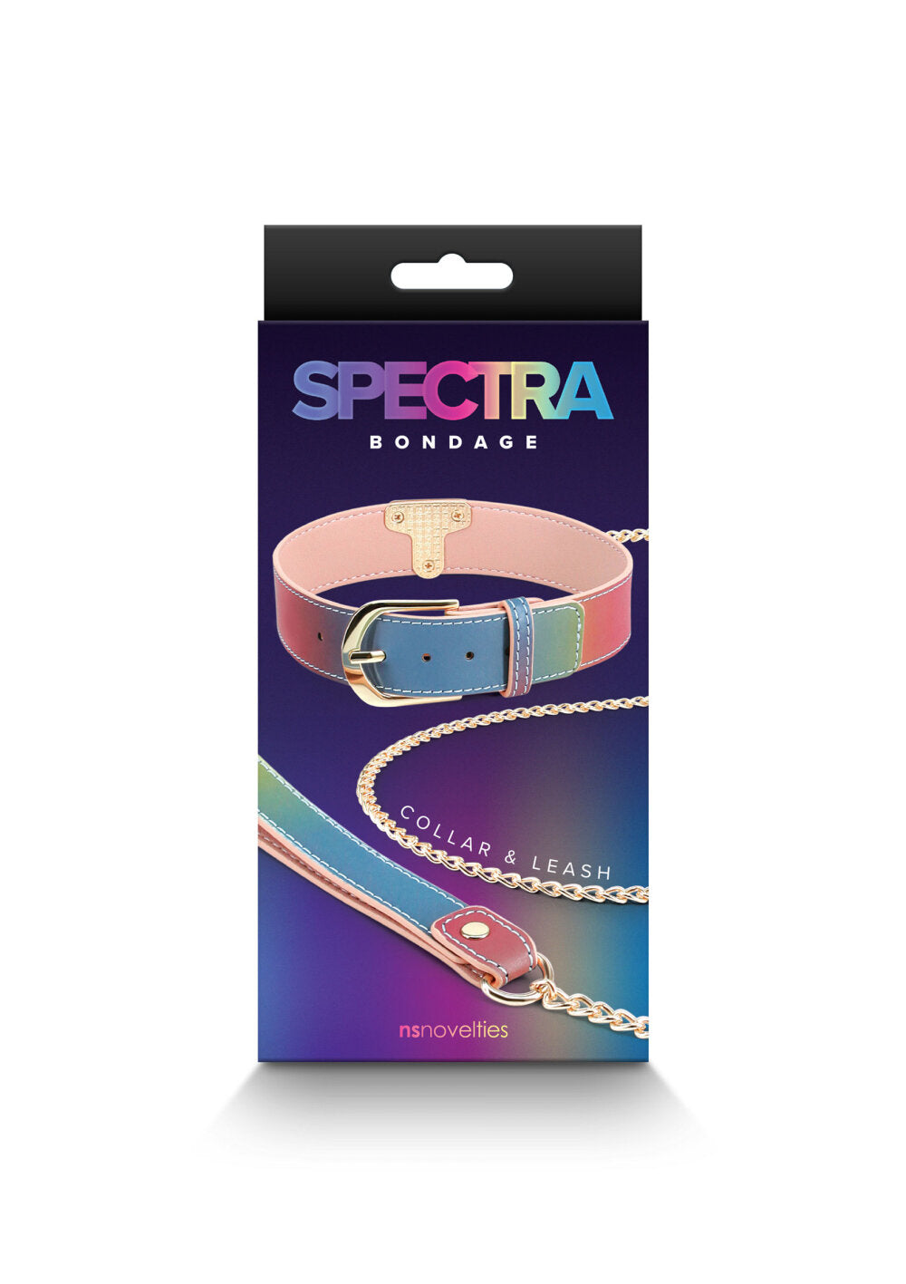 NS Novelties Spectra Bondage Collar &amp; Leash