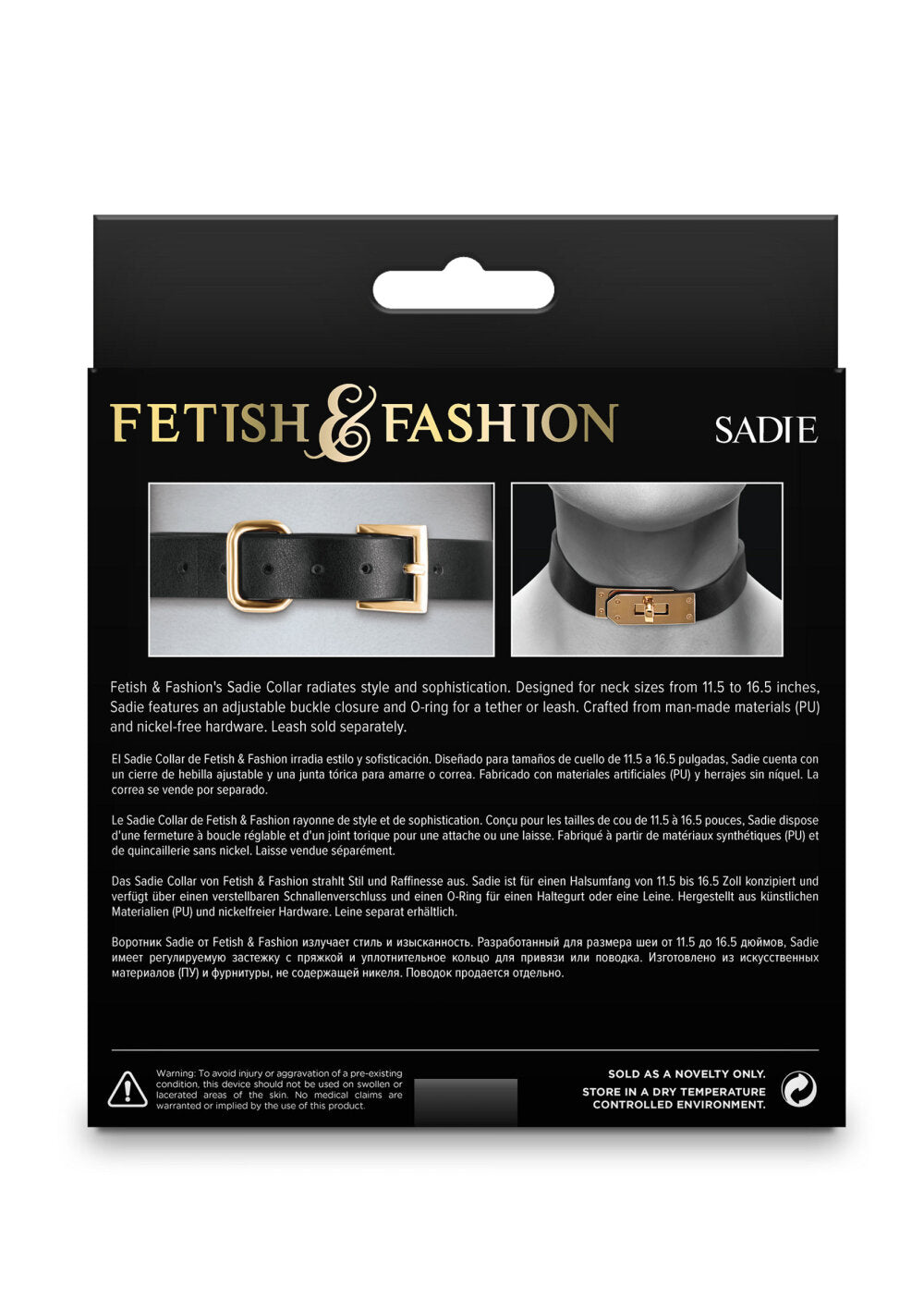 NS Novelties Fetish &amp; Fashion Sadie Collar
