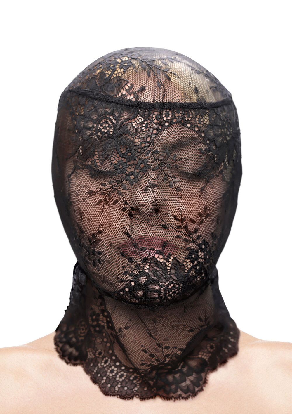 NS Novelties Fetish &amp; Fashion Lace Hood