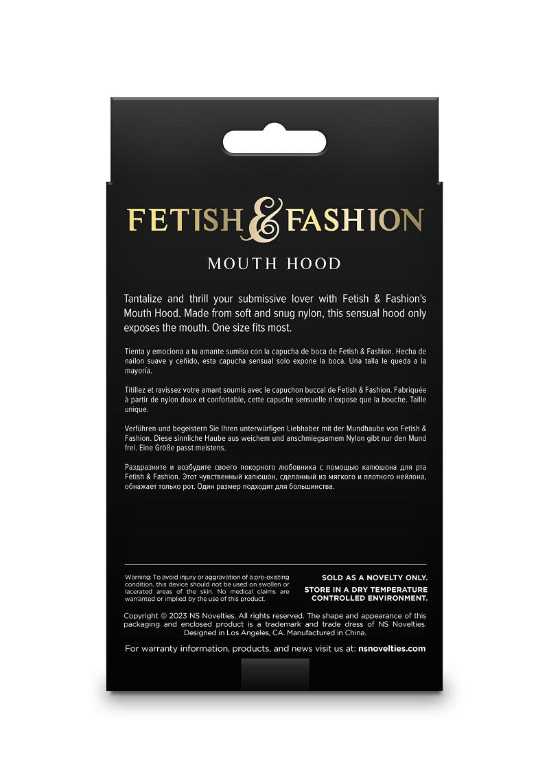 NS Novelties Fetish &amp; Fashion Mouth Hood