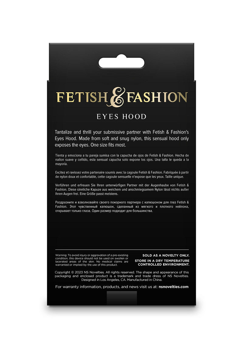 NS Novelties Fetish &amp; Fashion Eyes Hood