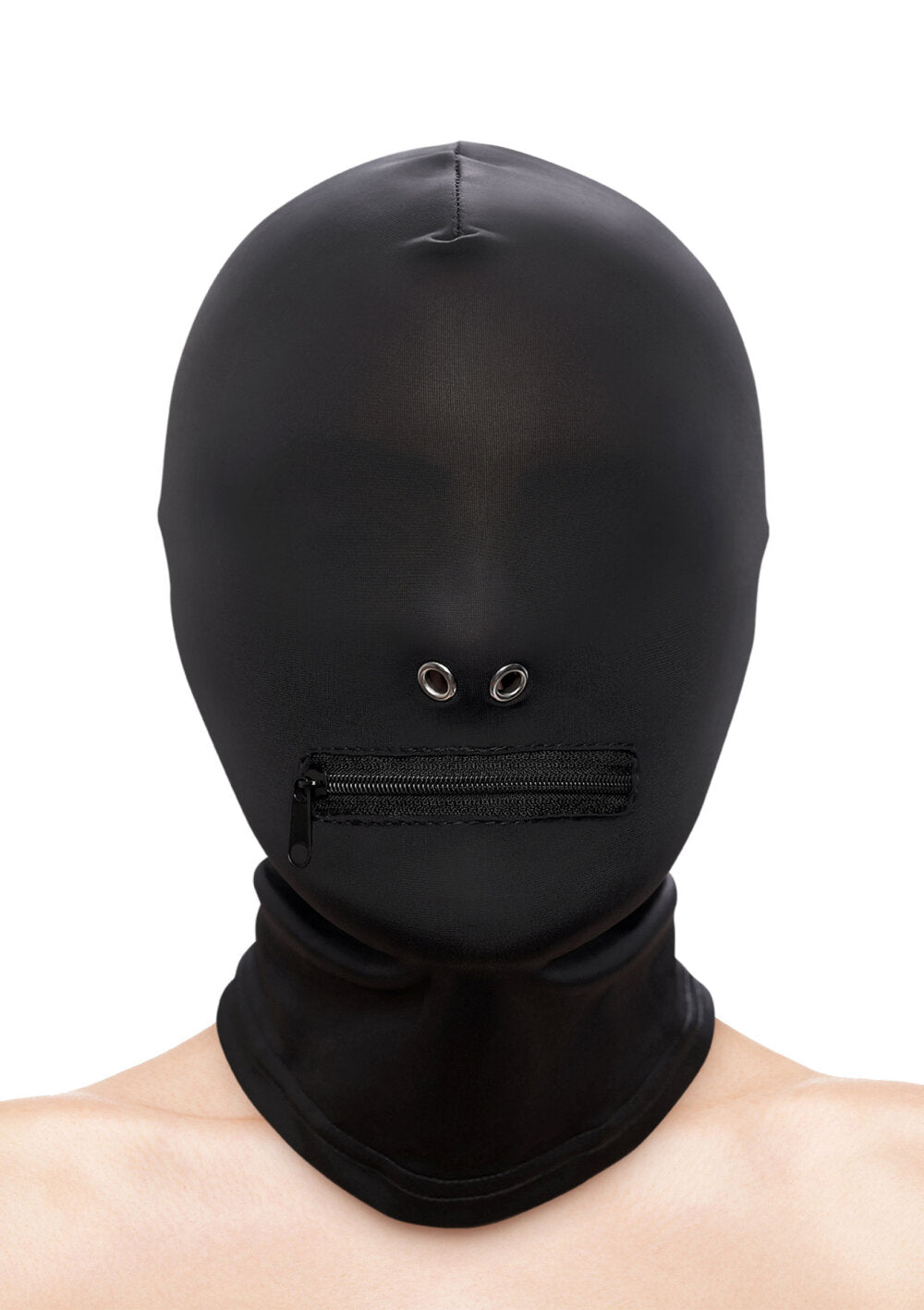 NS Novelties Fetish &amp; Fashion Zippered Mouth Hood