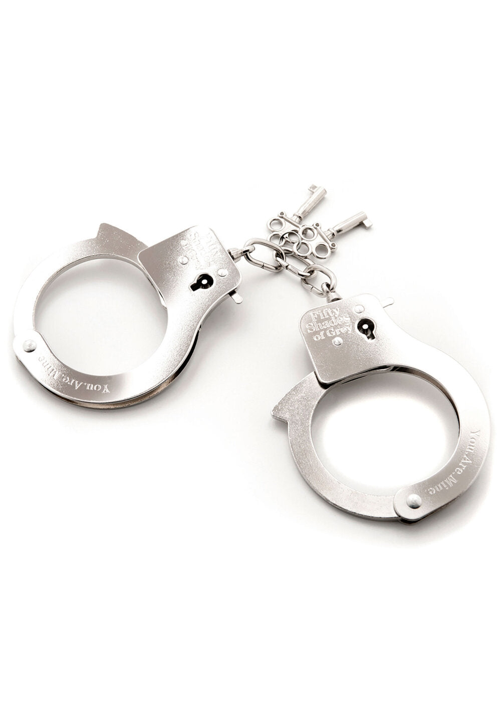 Fifty Shades of Gray You Are Mine Metal Handcuffs