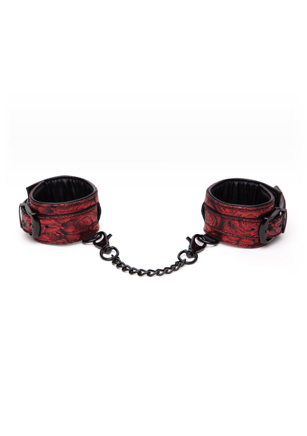 Fifty Shades Of Gray Reverse PU Leather Wrist Cuffs