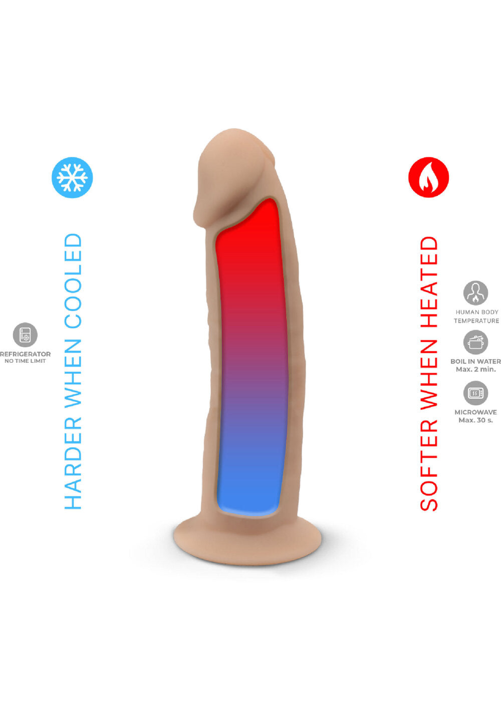 Silex-D Dildo Vibrating Model 7 Inch