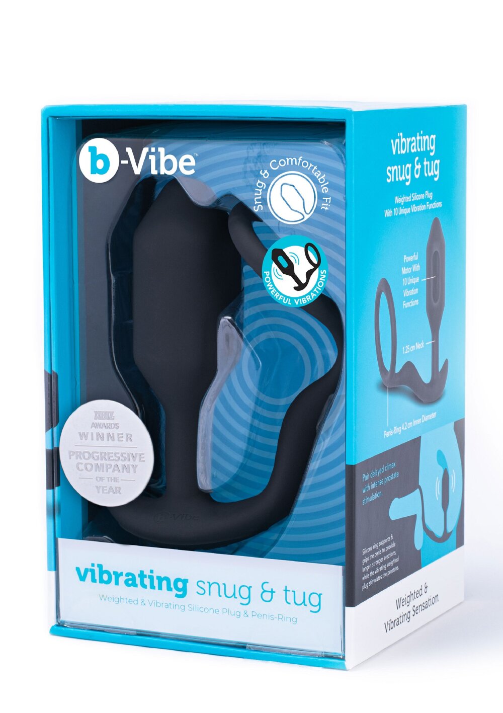 B-Vibe Vibrating Snug &amp; Tug M
